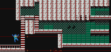 Original NES Mega Man Magnet Beam wall-placement demonstration. Capcom game footage; TASVideos community demonstration.