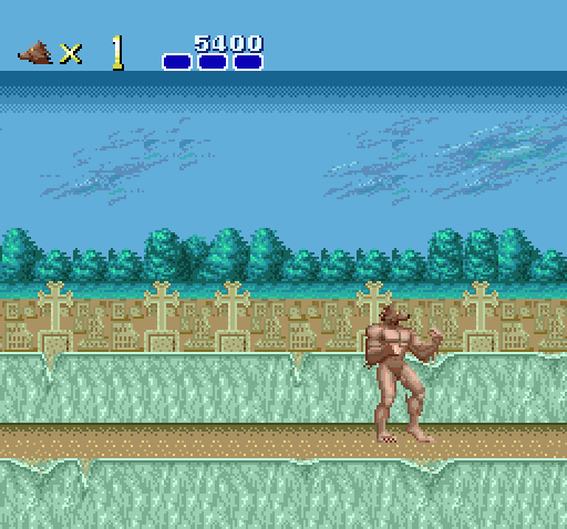 PC Engine CD Altered Beast scrolling-hang screenshot from Michael Stum’s reverse-engineering report