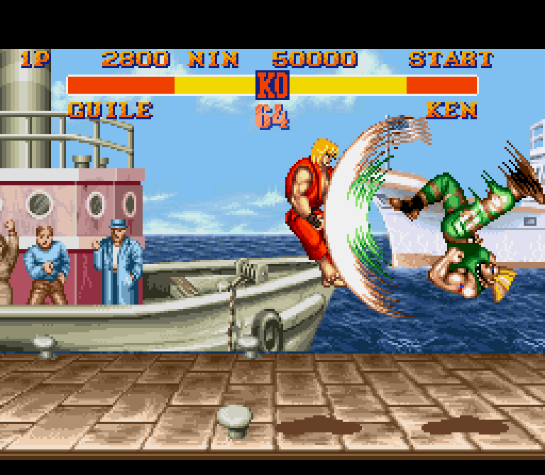 Street Fighter II: The World Warrior gameplay on SNES
