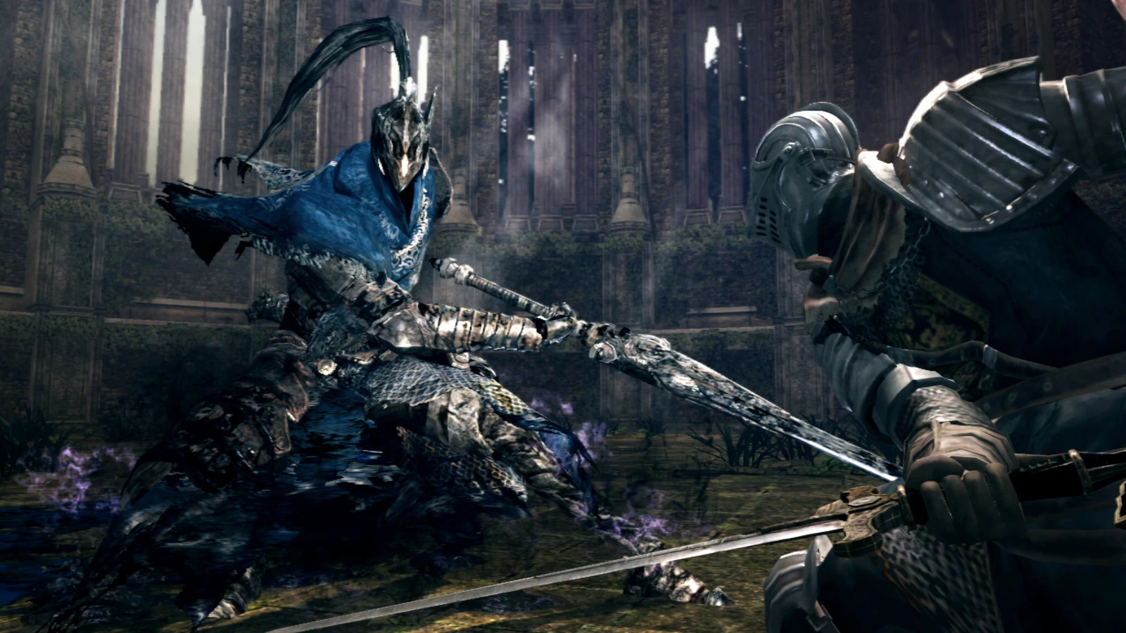 Combat screenshot from Dark Souls Prepare to Die Edition