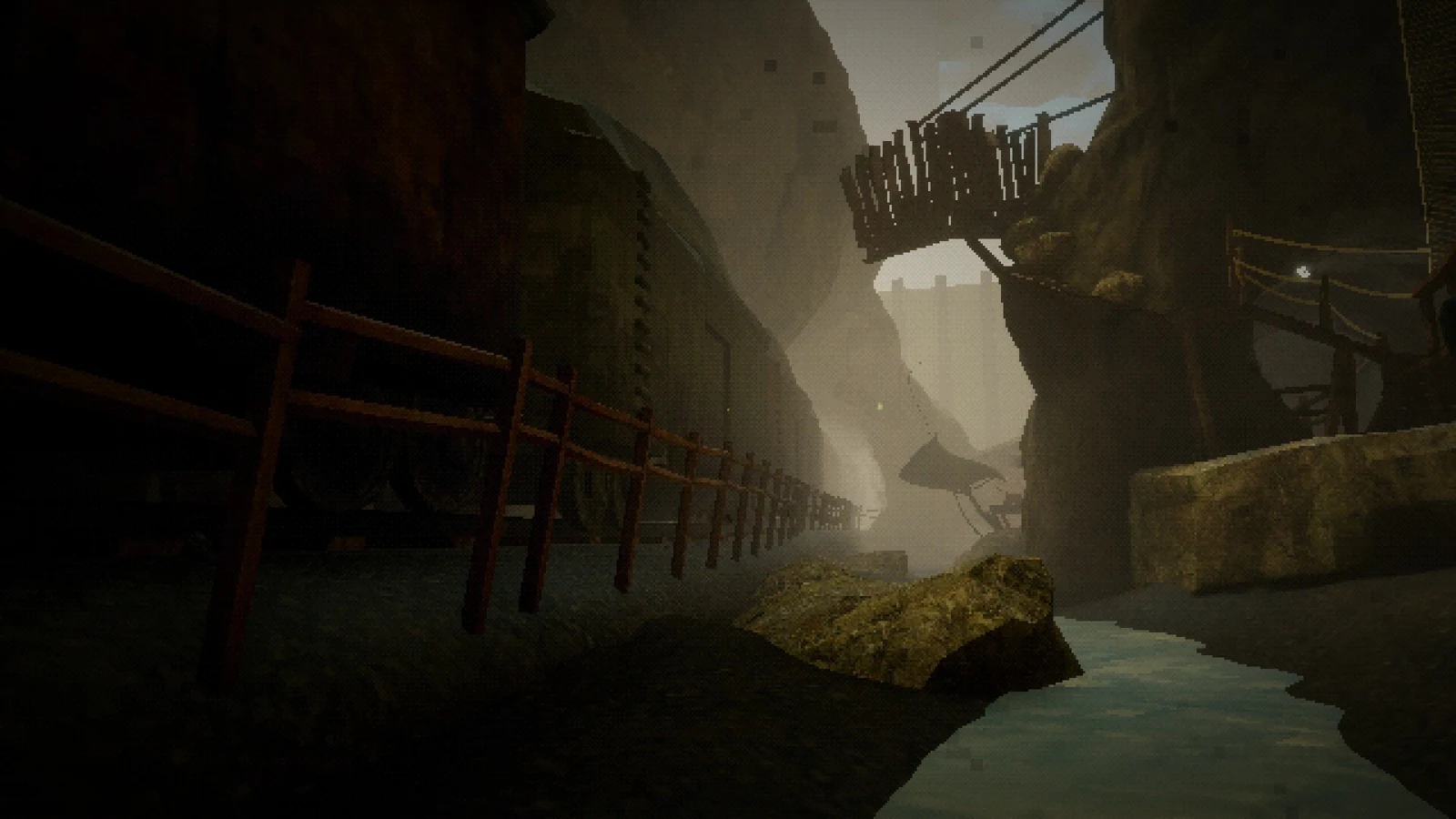 Industrial passage in THRESHOLD